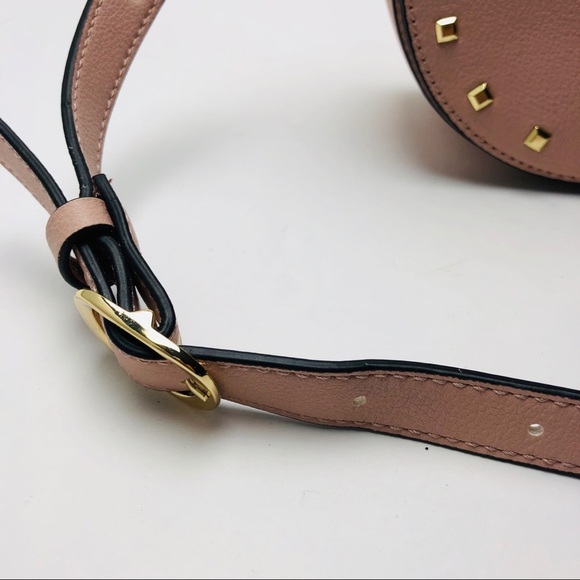 Victoria's Secret Crossbody Bag–Blush Pink & Gold Studs -Tassel -Ltd Edition NWT - Picture 3 of 8